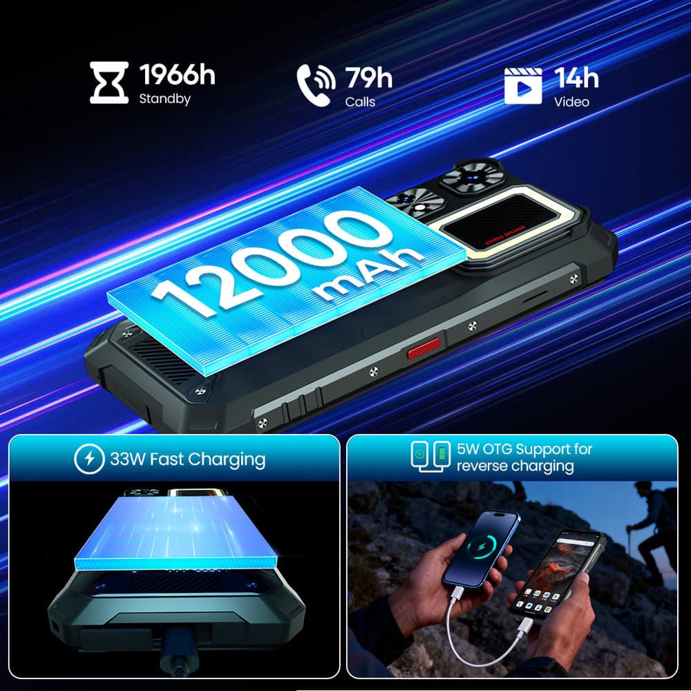 Lagenio Rhino 1 Pro 256GB/8GB Black