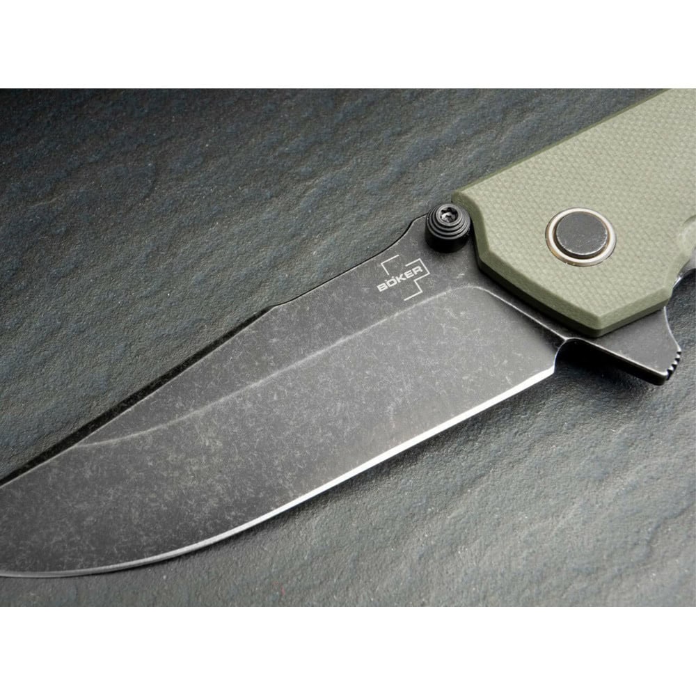 Джобен нож Boker Plus Kihon Assisted OD Green
