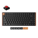 keychron k3 max se black qmk milk pom red switch