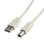 Roline USB A(м) към USB B(м) 0.8m 11.99.8809
