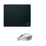 Logitech G502 X White + Mouse Pad 991-000490