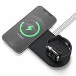 Силиконова поставка MagSafe Charging Hub Duo Watch