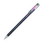 Ролер Pentel Hybrid Dual K110 черен/червен