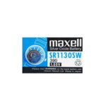 Батерия сребърна Maxell SR, 1.55V, 1 бр. SR1130SW