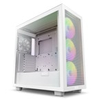 Кутия NZXT H7 Flow RGB CM-H71FW-R1 бяла