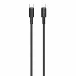 кабел usb c to usb c black
