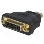 Адаптер VCom HDMI(м) към DVI(ж)