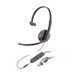 Poly Blackwire 3215 Monaural 8X227AA