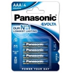 БАТЕРИЯ LR03/4BP EVOLTA PANASONIC