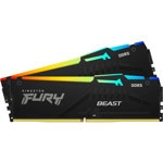 Kingston FURY Beast Black RGB 64GB(2x32GB) DDR5 56