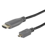 Vivanco 45267 Micro HDMI(м) към HDMI(м) 1.5m