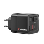Verbatim GaN Wall Charger 65W 2 Port 32217