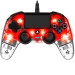 Nacon PS4 - Wired Illuminated crystal red