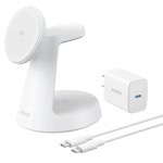 Anker MagGo 3-in-1 MagSafe Qi2 15W White