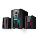Тонколони N-189 5W 2x3W USB RGB Черен 22182