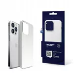 3MK Hardy Case for iPhone 15 Pro Max Silver-White