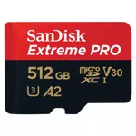 SanDisk 512GB microSDXC Extreme Pro + SD Adapter