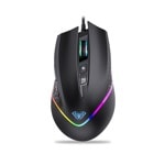 Мишка F805 Оптична RGB Черен 760