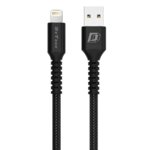 Кабел USB A (м) към Lightning(м) 1m Black 40107