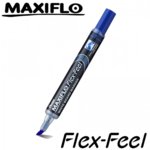 Маркер Pentel Maxiflo Flex-Feel blue