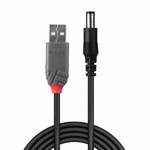 Захранващ кабел LINDY от USB-A(м) към DC(м) 70268