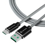 Tactical Fast Rope Kevlar USB-A - USB-C 1m 65W