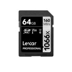 64GB SDXC Lexar Professional 1066x