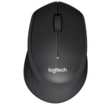 Logitech Wireless Mouse M330 Silent Plus black