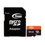 TeamGroup 64GB MicroSDXC UHS-I CL10 + Adapter
