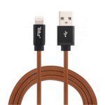 Tellur USB Lightning 1m 2.4A brown