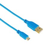 Hama Flexi-Slim Micro USB Blue 00135701