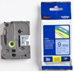 Brother TZ-521 Tape Black on Blue, Laminated, 9mm,