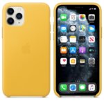 Apple Leather case iPhone 11 Pro yellow MWYA2ZM/A