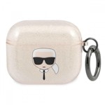 Karl Lagerfeld AirPods 3 Glitter Karl Head