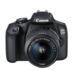 Canon EOS 2000D + обектив + калъф