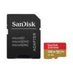 SanDisk 128GB microSDXC + SD adapter