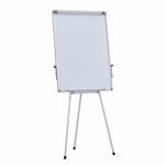 Флипчарт, 70 x 100 cm, магнитен, с рамена