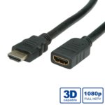 Cable HDMI m f 2m v1.4 ROLINE 11.99.5575