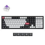 keychron q6 he qmk gateron switch black