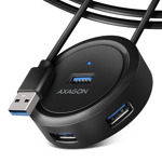 AXAGON SuperSpeed USB-A ROUND hub HUE-P1AL