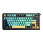 клавиатура aula au75 au75-bs-yellow