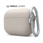 Liquid Hybrid Hang Case за Apple Airpods Pro сив