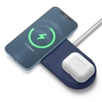 Силиконова поставка MagSafe Charging Hub Duo darkb
