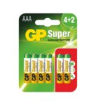 GP Batteries GP-BA-SUP-LR03-4+2