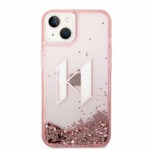Liquid Glitter Big KL Logo за iPhone 14 Plus
