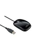 Оптична мишка FUJITSU M420NB, 1000dpi, USB, Черен