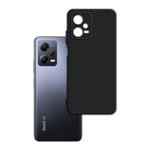 3MK Matt Case for Redmi Note 12 Pro+ Black