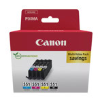 canon cli-551 bk/c/m/y 6509b015aa