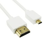 Micro HDMI(м) към HDMI(м) 1.5m 18136 бял