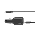 HAMA 5-20V/70W, USB-C Cable, 1 m, Черен